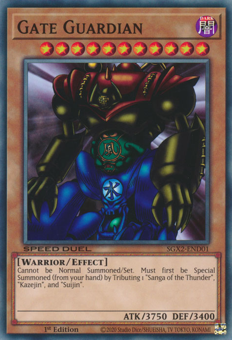 Gate Guardian [SGX2-END01] Secret Rare | Exor Games Dartmouth
