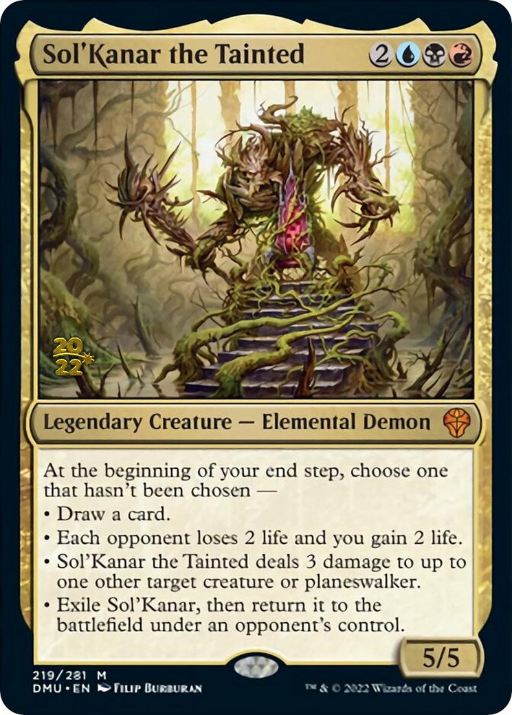 Sol'Kanar the Tainted [Dominaria United Prerelease Promos] | Exor Games Dartmouth