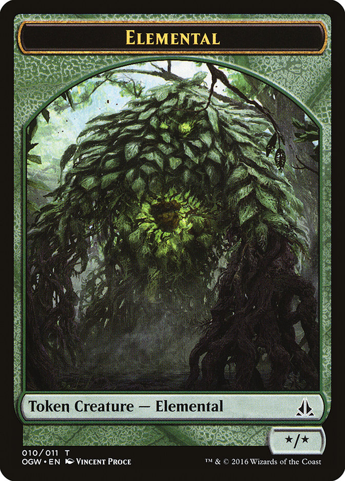 Elemental (010/011) [Oath of the Gatewatch Tokens] | Exor Games Dartmouth