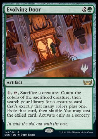 Evolving Door (Promo Pack) [Streets of New Capenna Promos] | Exor Games Dartmouth