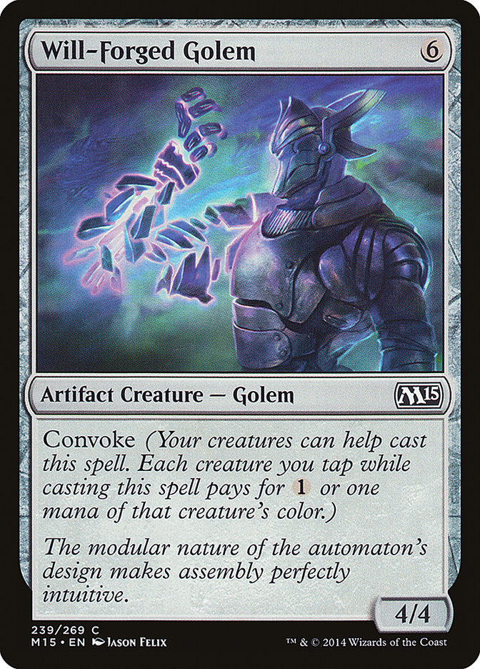 Will-Forged Golem [Magic 2015] | Exor Games Dartmouth