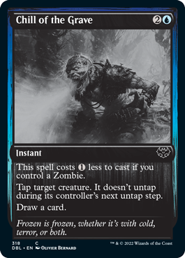 Chill of the Grave [Innistrad: Double Feature] | Exor Games Dartmouth