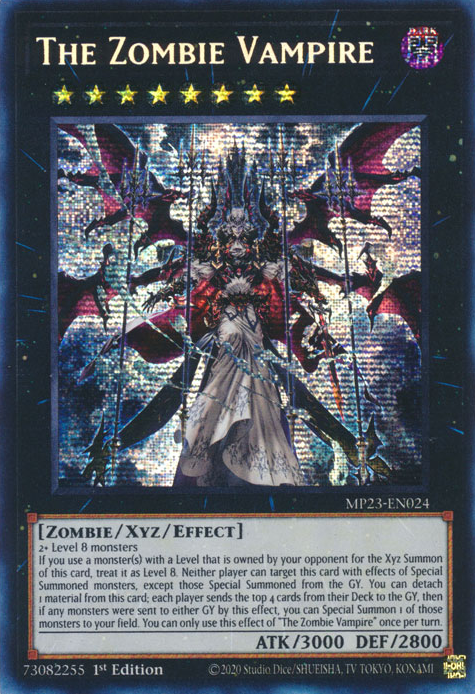 The Zombie Vampire [MP23-EN024] Prismatic Secret Rare | Exor Games Dartmouth