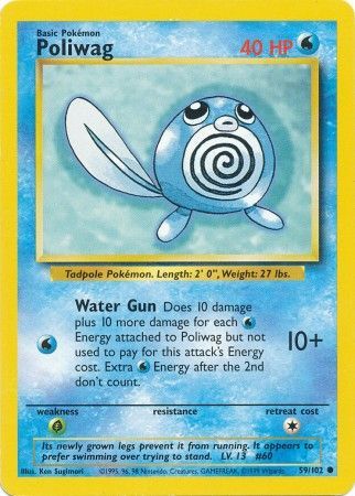 Poliwag (59/102) [Base Set Unlimited] | Exor Games Dartmouth