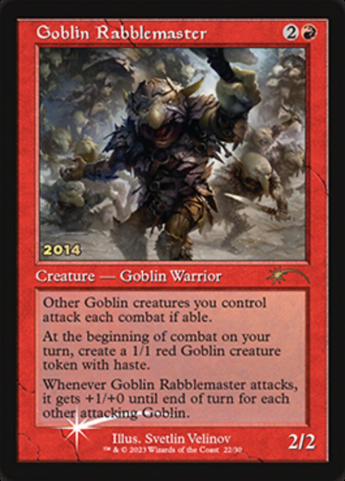 Goblin Rabblemaster [30th Anniversary Promos] | Exor Games Dartmouth