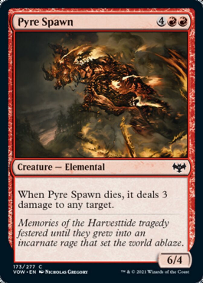 Pyre Spawn [Innistrad: Crimson Vow] | Exor Games Dartmouth