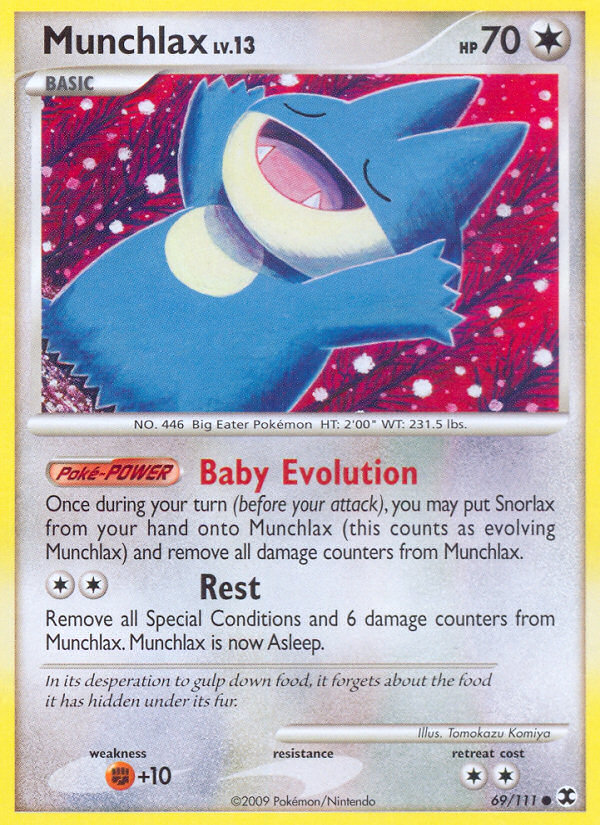 Munchlax (69/111) [Platinum: Rising Rivals] | Exor Games Dartmouth