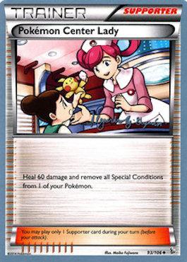 Pokemon Center Lady (93/106) (Primal Groudon - Alejandro Ng-Guzman) [World Championships 2015] | Exor Games Dartmouth