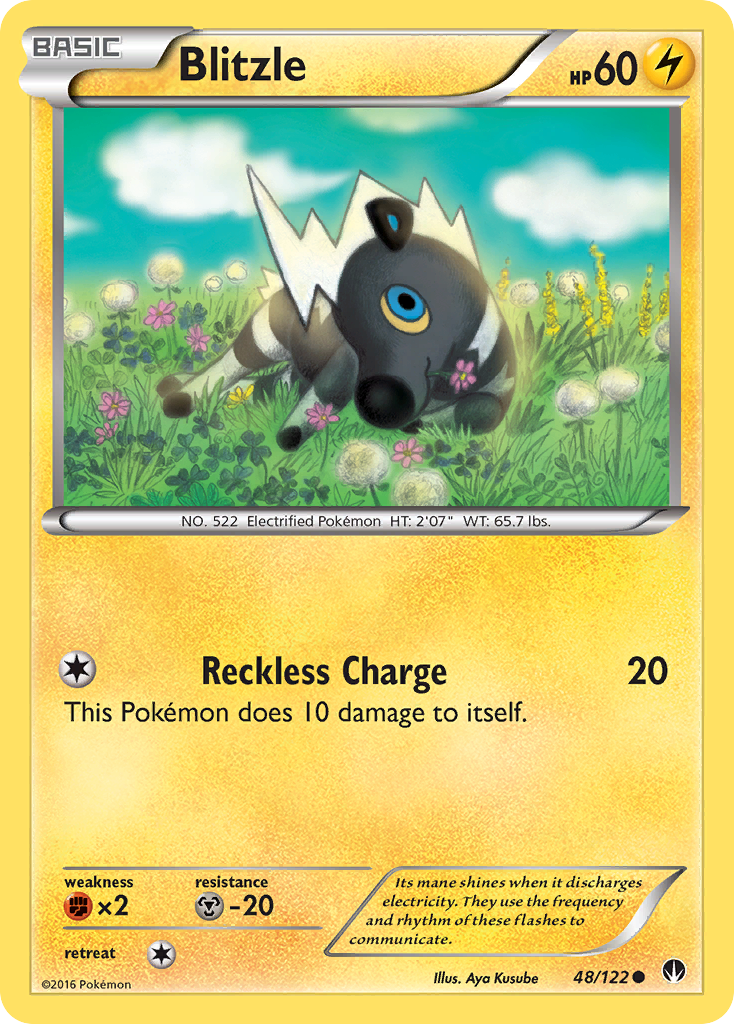 Blitzle (48/122) [XY: BREAKpoint] | Exor Games Dartmouth