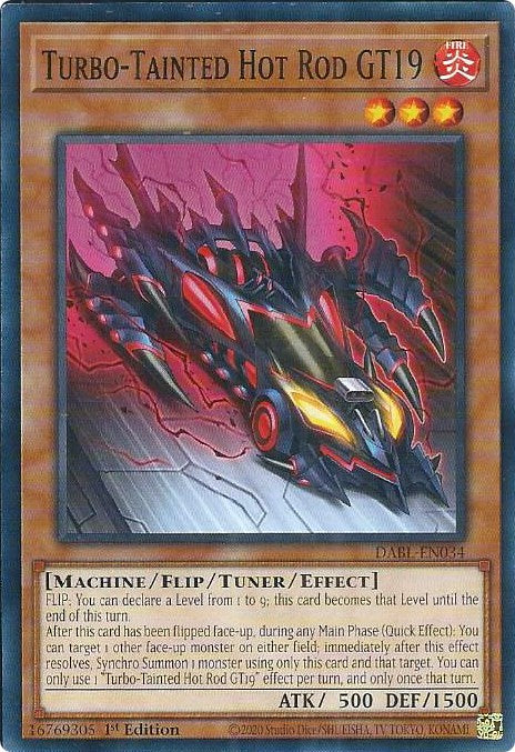 Turbo-Tainted Hot Rod GT19 [DABL-EN034] Common | Exor Games Dartmouth