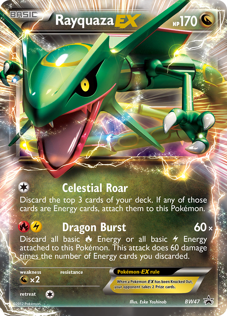 Rayquaza EX (BW47) [Black & White: Black Star Promos] | Exor Games Dartmouth