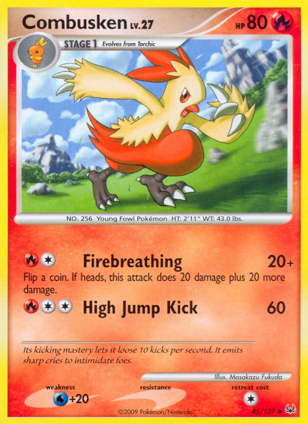 Combusken (45/127) [Platinum: Base Set] | Exor Games Dartmouth