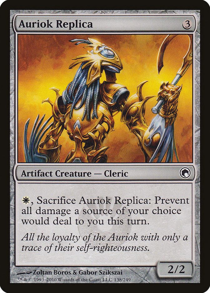 Auriok Replica [Scars of Mirrodin] | Exor Games Dartmouth