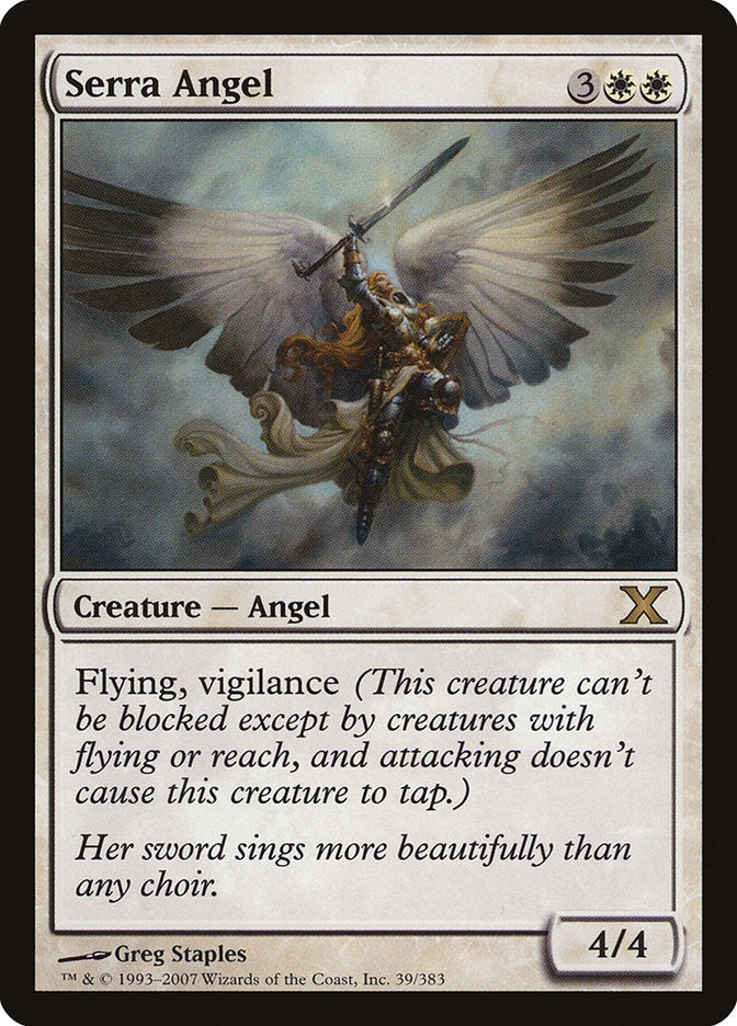 Serra Angel [Tenth Edition] | Exor Games Dartmouth