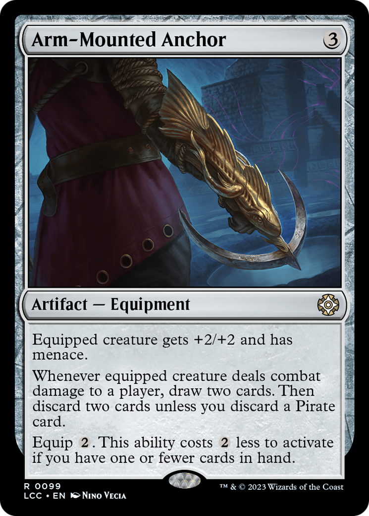 Arm-Mounted Anchor [The Lost Caverns of Ixalan Commander] | Exor Games Dartmouth