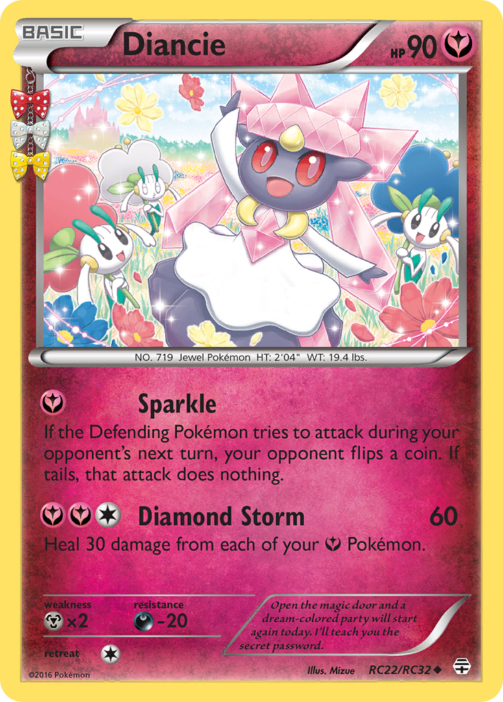 Diancie (RC22/RC32) [XY: Generations] | Exor Games Dartmouth