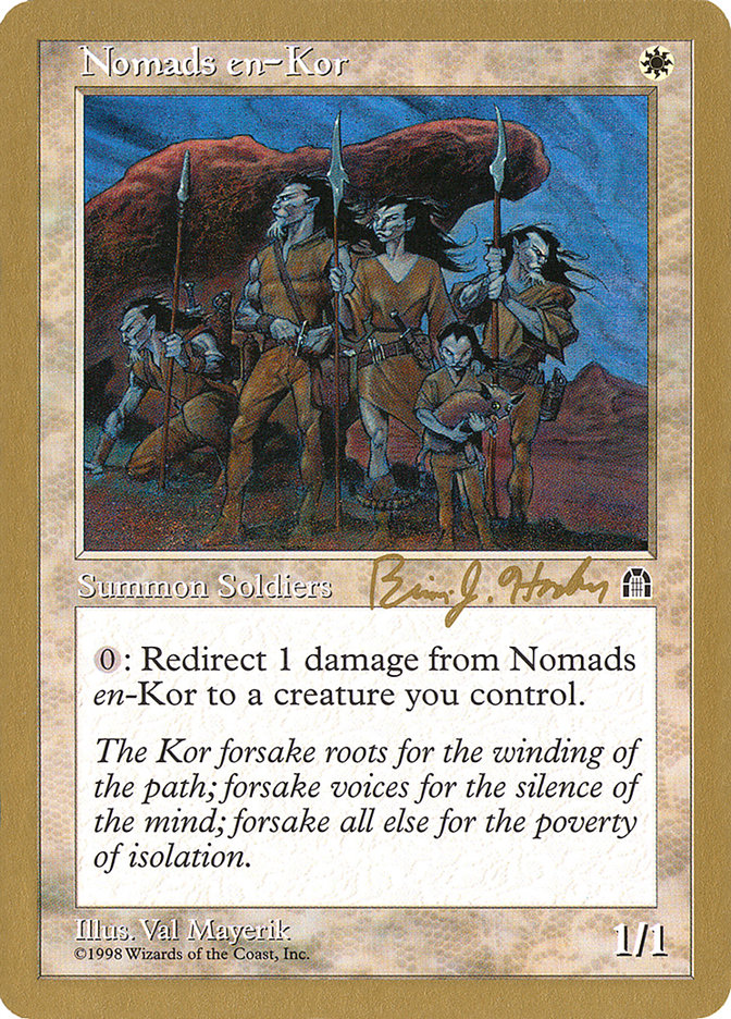 Nomads en-Kor (Brian Hacker) [World Championship Decks 1998] | Exor Games Dartmouth