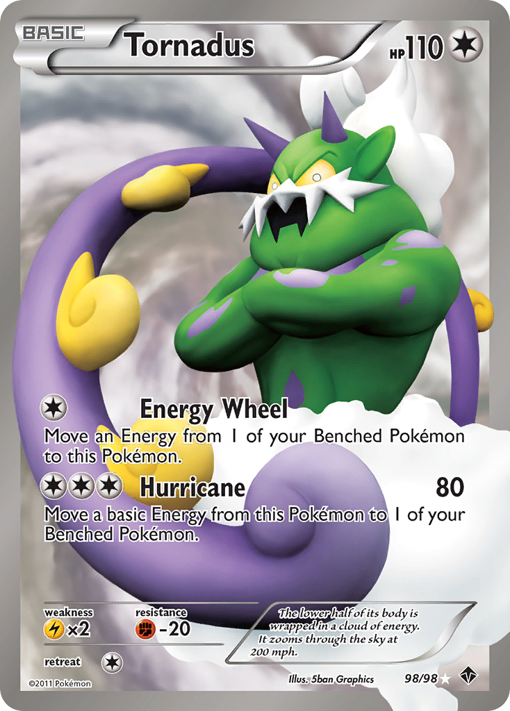 Tornadus (98/98) [Black & White: Emerging Powers] | Exor Games Dartmouth