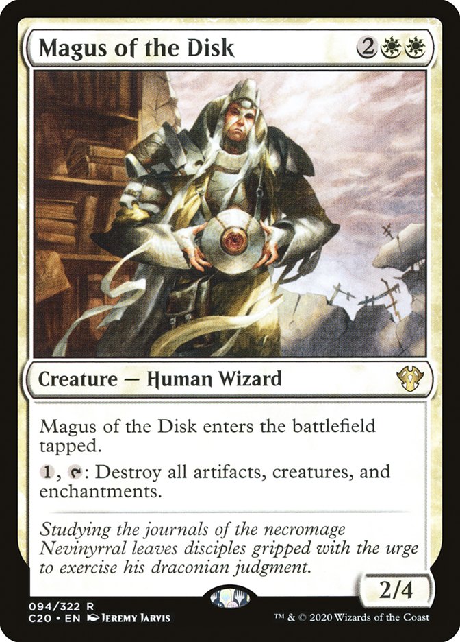 Magus of the Disk [Commander 2020] | Exor Games Dartmouth
