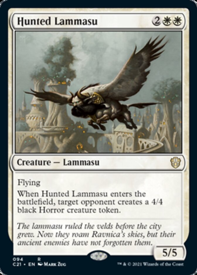 Hunted Lammasu [Commander 2021] | Exor Games Dartmouth