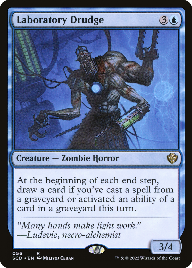 Laboratory Drudge [Starter Commander Decks] | Exor Games Dartmouth
