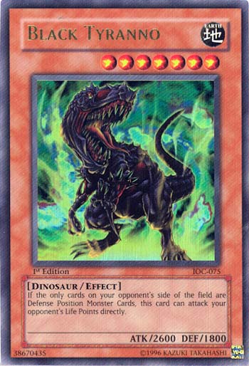 Black Tyranno [IOC-075] Ultra Rare | Exor Games Dartmouth