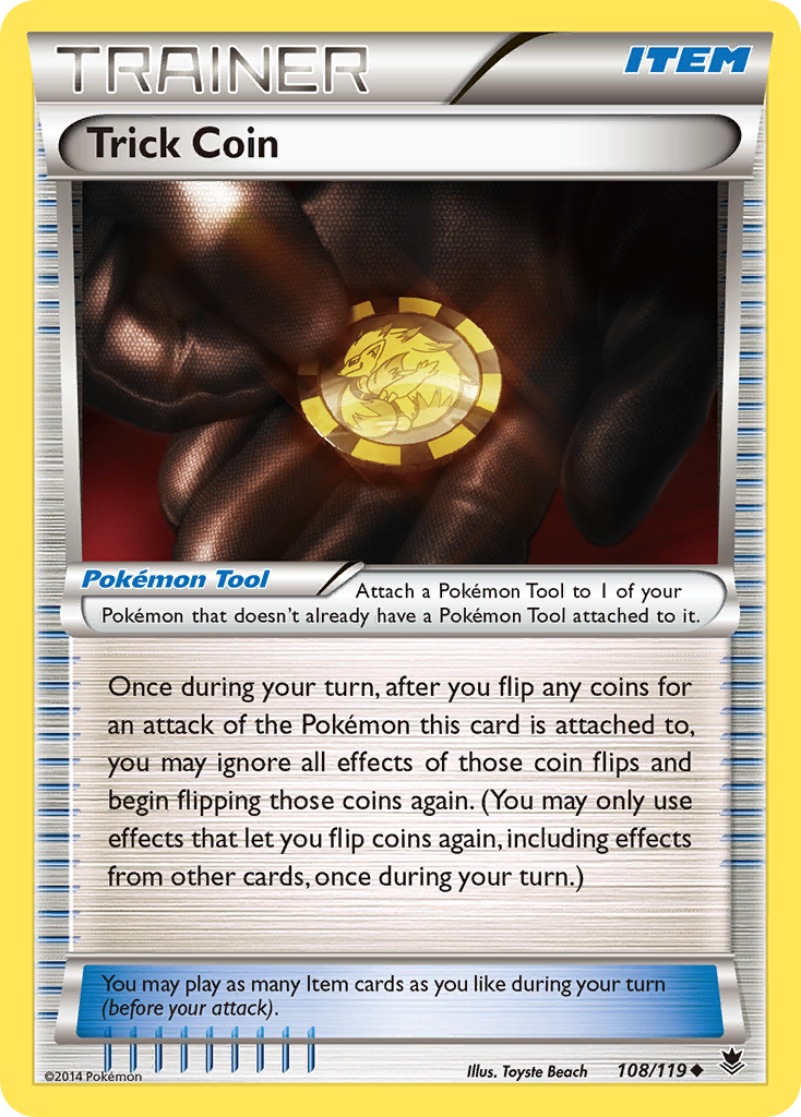 Trick Coin (108/119) [XY: Phantom Forces] | Exor Games Dartmouth