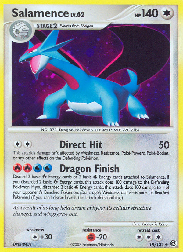 Salamence (18/132) [Diamond & Pearl: Secret Wonders] | Exor Games Dartmouth