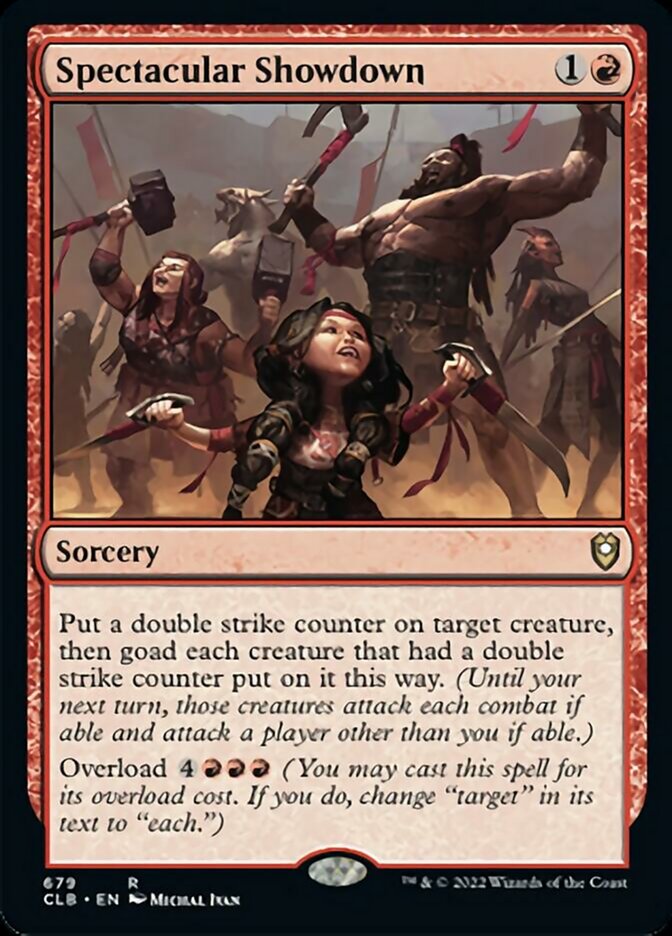 Spectacular Showdown [Commander Legends: Battle for Baldur's Gate] | Exor Games Dartmouth
