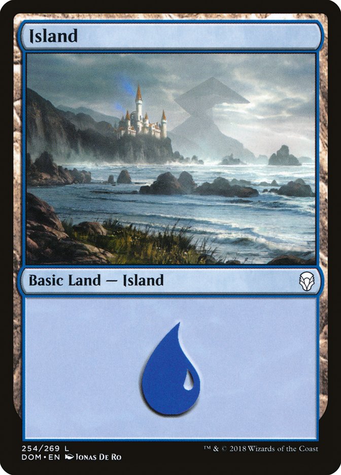 Island (254) [Dominaria] | Exor Games Dartmouth