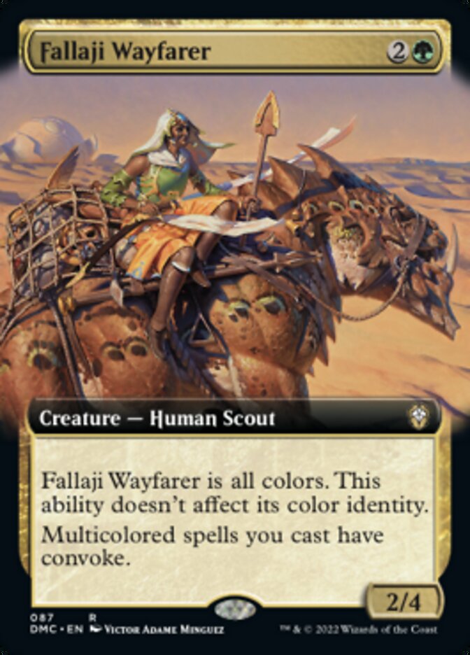 Fallaji Wayfarer (Extended Art) [Dominaria United Commander] | Exor Games Dartmouth