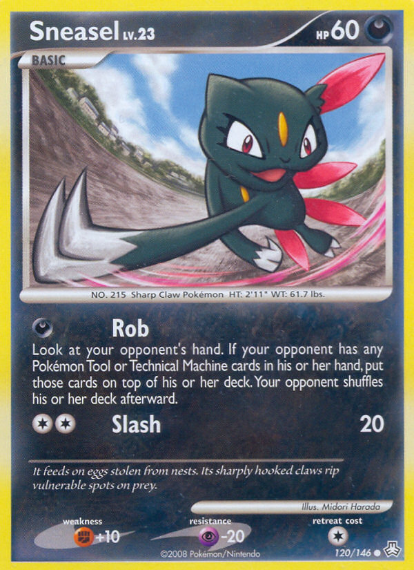 Sneasel (120/146) [Diamond & Pearl: Legends Awakened] | Exor Games Dartmouth