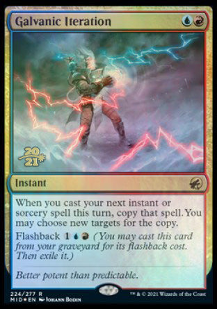 Galvanic Iteration [Innistrad: Midnight Hunt Prerelease Promos] | Exor Games Dartmouth