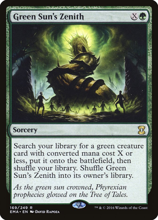 Green Sun's Zenith [Eternal Masters] | Exor Games Dartmouth