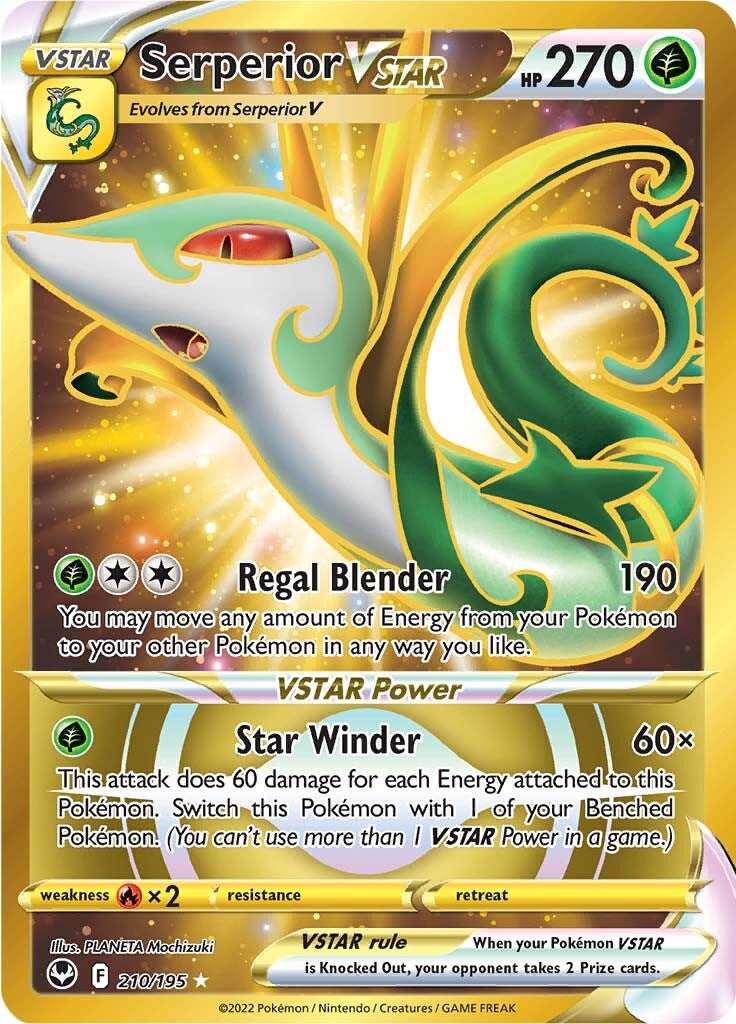 Serperior VSTAR (210/195) [Sword & Shield: Silver Tempest] | Exor Games Dartmouth