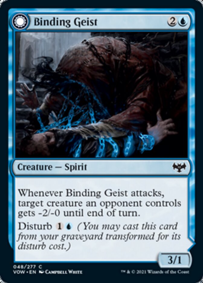 Binding Geist // Spectral Binding [Innistrad: Crimson Vow] | Exor Games Dartmouth