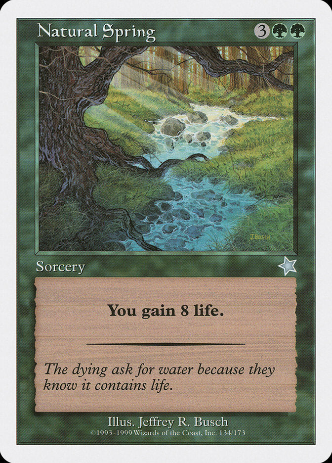 Natural Spring [Starter 1999] | Exor Games Dartmouth