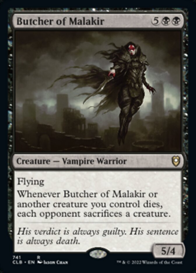 Butcher of Malakir [Commander Legends: Battle for Baldur's Gate] | Exor Games Dartmouth