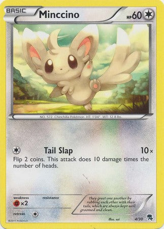 Minccino (4/30) [Black & White: Trainer Kit - Zoroark] | Exor Games Dartmouth