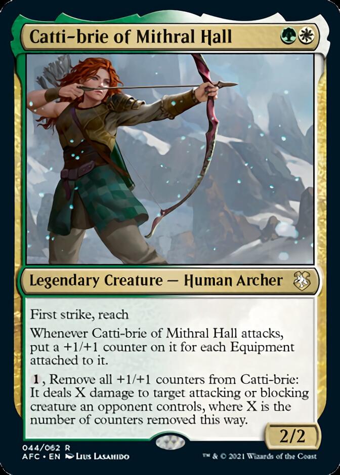 Catti-brie of Mithral Hall [Dungeons & Dragons: Adventures in the Forgotten Realms Commander] | Exor Games Dartmouth