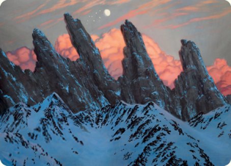 Mountain (275) Art Card [Dungeons & Dragons: Adventures in the Forgotten Realms Art Series] | Exor Games Dartmouth