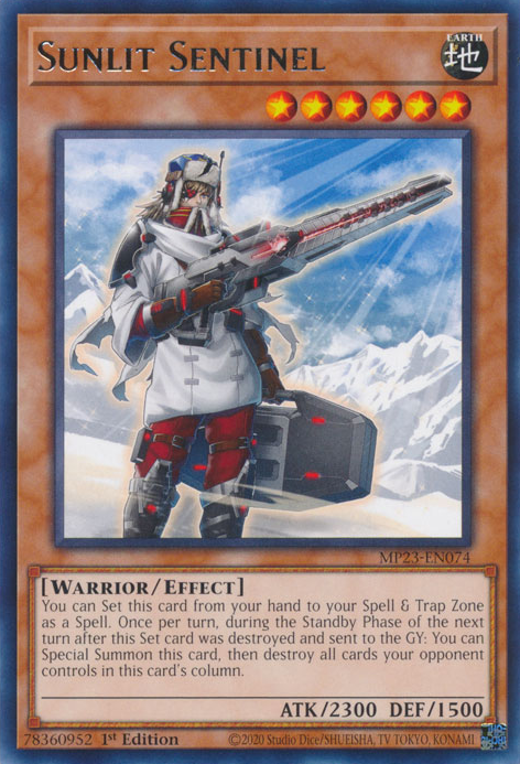 Sunlit Sentinel [MP23-EN074] Rare | Exor Games Dartmouth