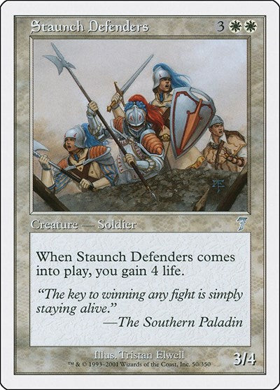 Staunch Defenders [Seventh Edition] | Exor Games Dartmouth
