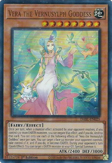 Vera the Vernusylph Goddess [DABL-EN025] Ultra Rare | Exor Games Dartmouth