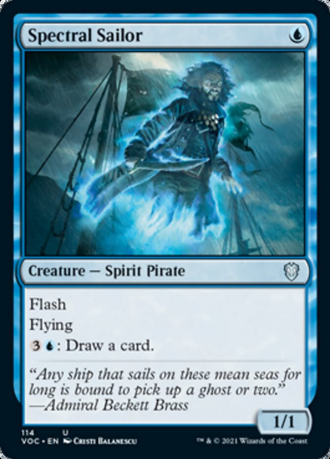 Spectral Sailor [Innistrad: Crimson Vow Commander] | Exor Games Dartmouth