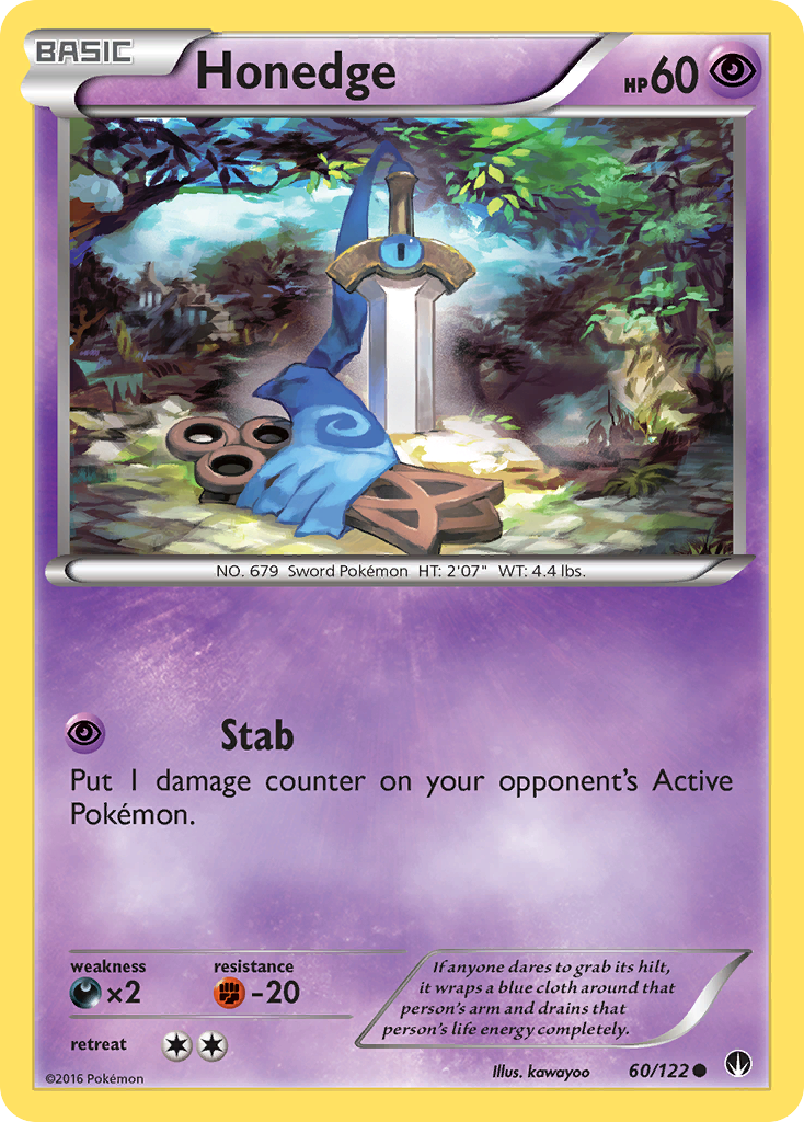 Honedge (60/122) [XY: BREAKpoint] | Exor Games Dartmouth