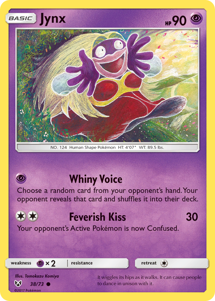 Jynx (38/73) [Sun & Moon: Shining Legends] | Exor Games Dartmouth