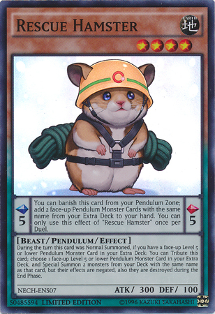 Rescue Hamster (SE) [NECH-ENS07] Super Rare | Exor Games Dartmouth