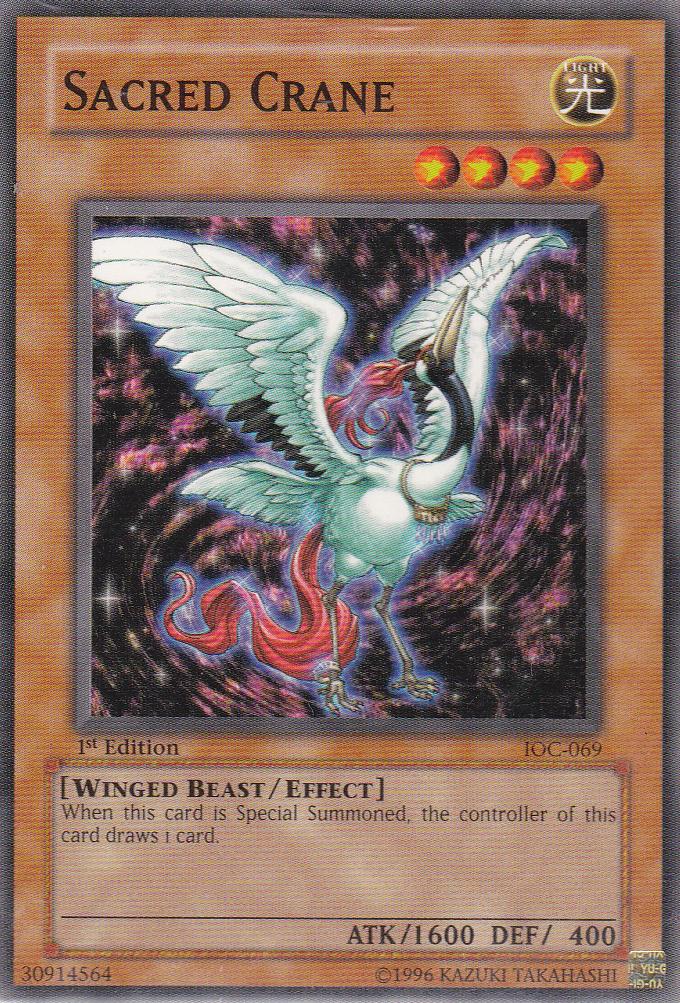 Sacred Crane [IOC-069] Common | Exor Games Dartmouth