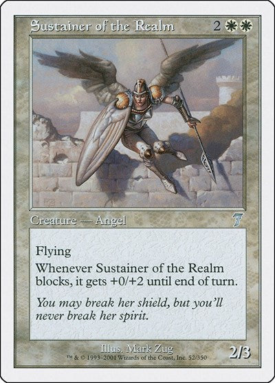 Sustainer of the Realm [Seventh Edition] | Exor Games Dartmouth